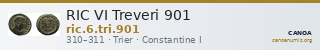 RIC VI Treveri 901 — CANOA