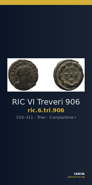 RIC VI Treveri 906 — CANOA