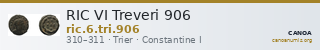 RIC VI Treveri 906 — CANOA
