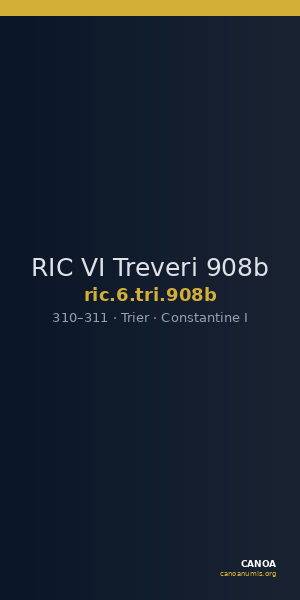 RIC VI Treveri 908b — CANOA