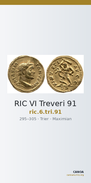 RIC VI Treveri 91 — CANOA