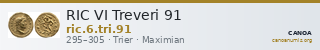 RIC VI Treveri 91 — CANOA