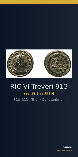 RIC VI Treveri 913 — CANOA