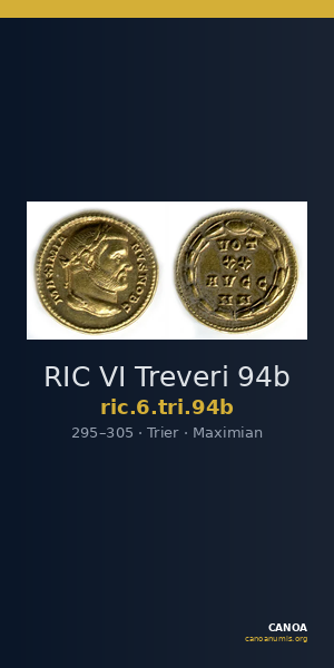 RIC VI Treveri 94b — CANOA