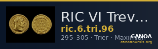 RIC VI Treveri 96 — CANOA