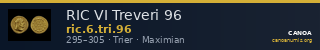 RIC VI Treveri 96 — CANOA