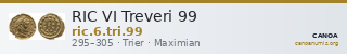 RIC VI Treveri 99 — CANOA