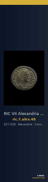 RIC VII Alexandria 48 — CANOA