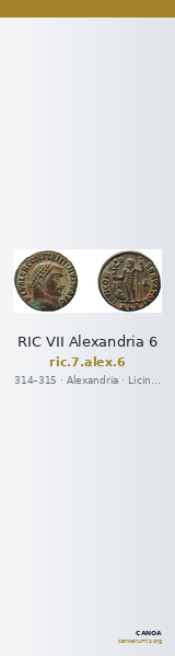 RIC VII Alexandria 6 — CANOA