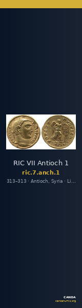 RIC VII Antioch 1 — CANOA