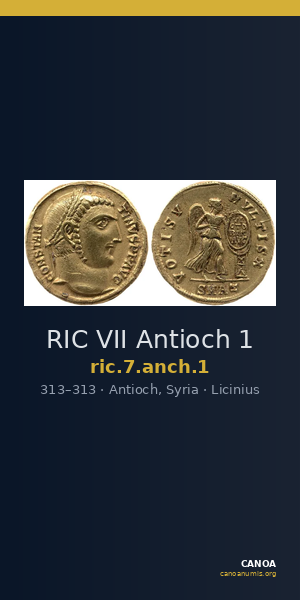 RIC VII Antioch 1 — CANOA