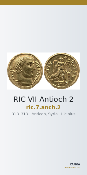 RIC VII Antioch 2 — CANOA