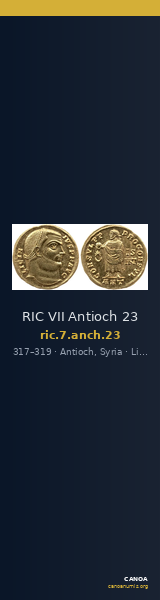 RIC VII Antioch 23 — CANOA