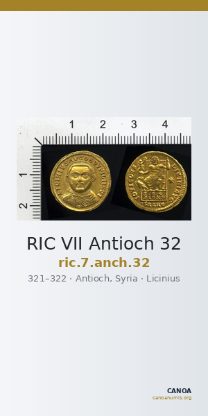 RIC VII Antioch 32 — CANOA
