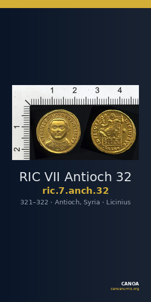 RIC VII Antioch 32 — CANOA
