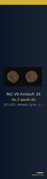 RIC VII Antioch 35 — CANOA