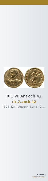 RIC VII Antioch 42 — CANOA