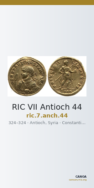 RIC VII Antioch 44 — CANOA