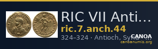 RIC VII Antioch 44 — CANOA