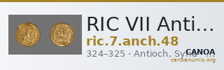 RIC VII Antioch 48 — CANOA