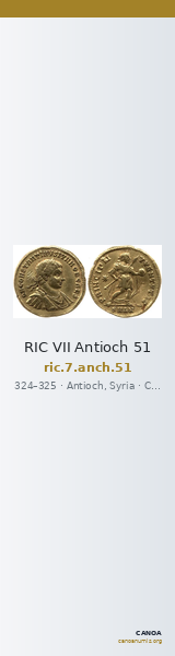 RIC VII Antioch 51 — CANOA