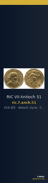 RIC VII Antioch 51 — CANOA