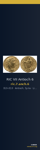 RIC VII Antioch 6 — CANOA