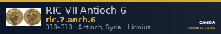 RIC VII Antioch 6 — CANOA