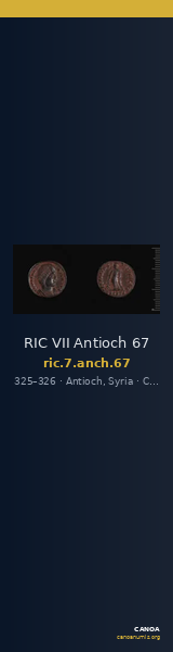 RIC VII Antioch 67 — CANOA