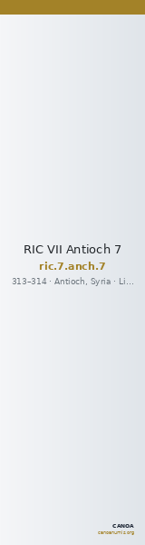 RIC VII Antioch 7 — CANOA