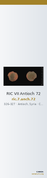 RIC VII Antioch 72 — CANOA