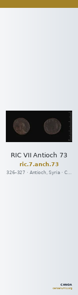 RIC VII Antioch 73 — CANOA