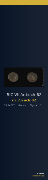 RIC VII Antioch 82 — CANOA