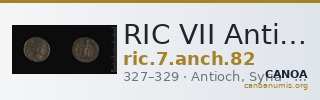 RIC VII Antioch 82 — CANOA