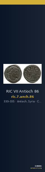 RIC VII Antioch 86 — CANOA