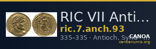 RIC VII Antioch 93 — CANOA