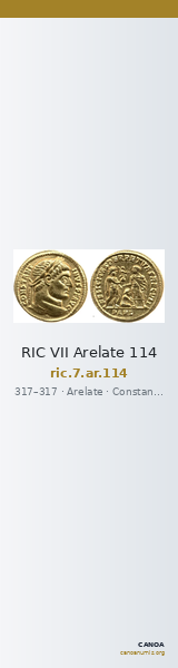 RIC VII Arelate 114 — CANOA