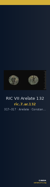 RIC VII Arelate 132 — CANOA