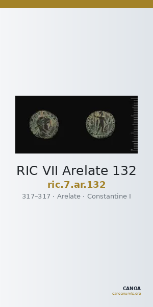 RIC VII Arelate 132 — CANOA