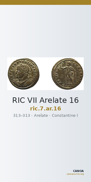 RIC VII Arelate 16 — CANOA