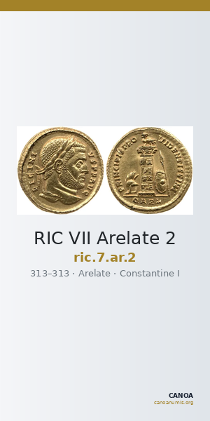 RIC VII Arelate 2 — CANOA