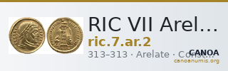 RIC VII Arelate 2 — CANOA