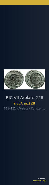 RIC VII Arelate 228 — CANOA