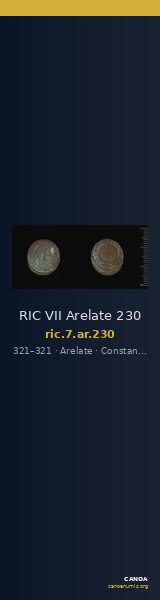 RIC VII Arelate 230 — CANOA