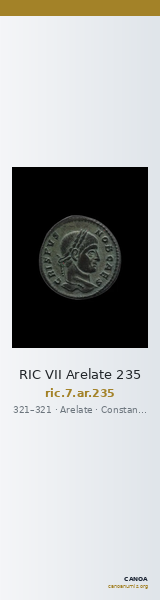 RIC VII Arelate 235 — CANOA