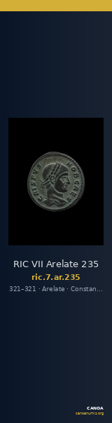 RIC VII Arelate 235 — CANOA