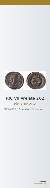 RIC VII Arelate 262 — CANOA