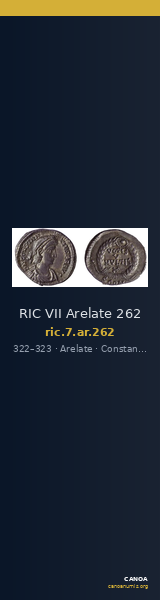 RIC VII Arelate 262 — CANOA