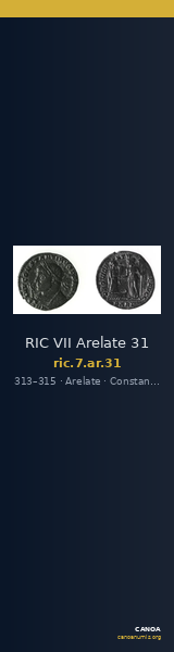 RIC VII Arelate 31 — CANOA