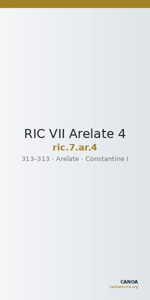 RIC VII Arelate 4 — CANOA